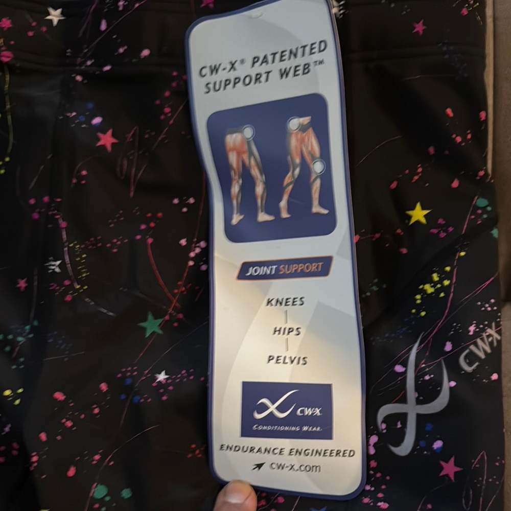 CW-X Black Compression Leggings for Optimal Performance